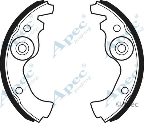 APEC BRAKING Jarrukenkäsarja SHU43